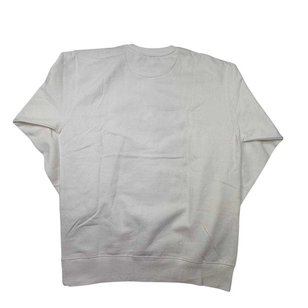 Mitchell & Ness Super Bowl XXXVII Buccaneers vs Raiders White Sweatshirt Mens L - Picture 2 of 6